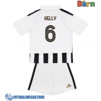 Fotballdrakt Barn Juventus Lloyd Kelly #6 Hjemmedraktsett 2026-27 Kortermet (+ Korte bukser)
